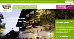 Desktop Screenshot of mohrenwirt.at